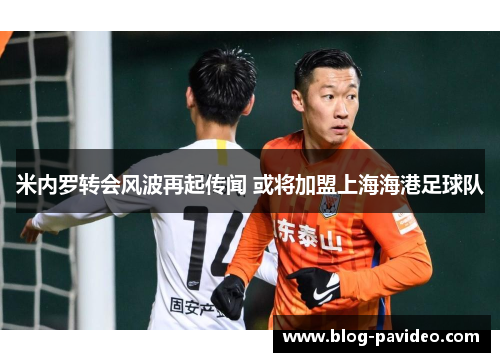 米内罗转会风波再起传闻 或将加盟上海海港足球队 米内罗转会风波再起传闻 或将加盟上海海港足球队