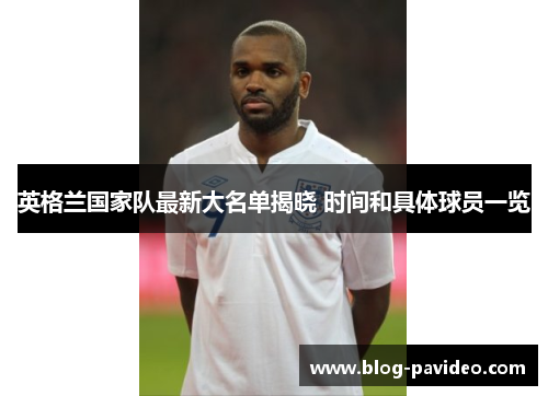 英格兰国家队最新大名单揭晓 时间和具体球员一览 英格兰国家队最新大名单揭晓 时间和具体球员一览